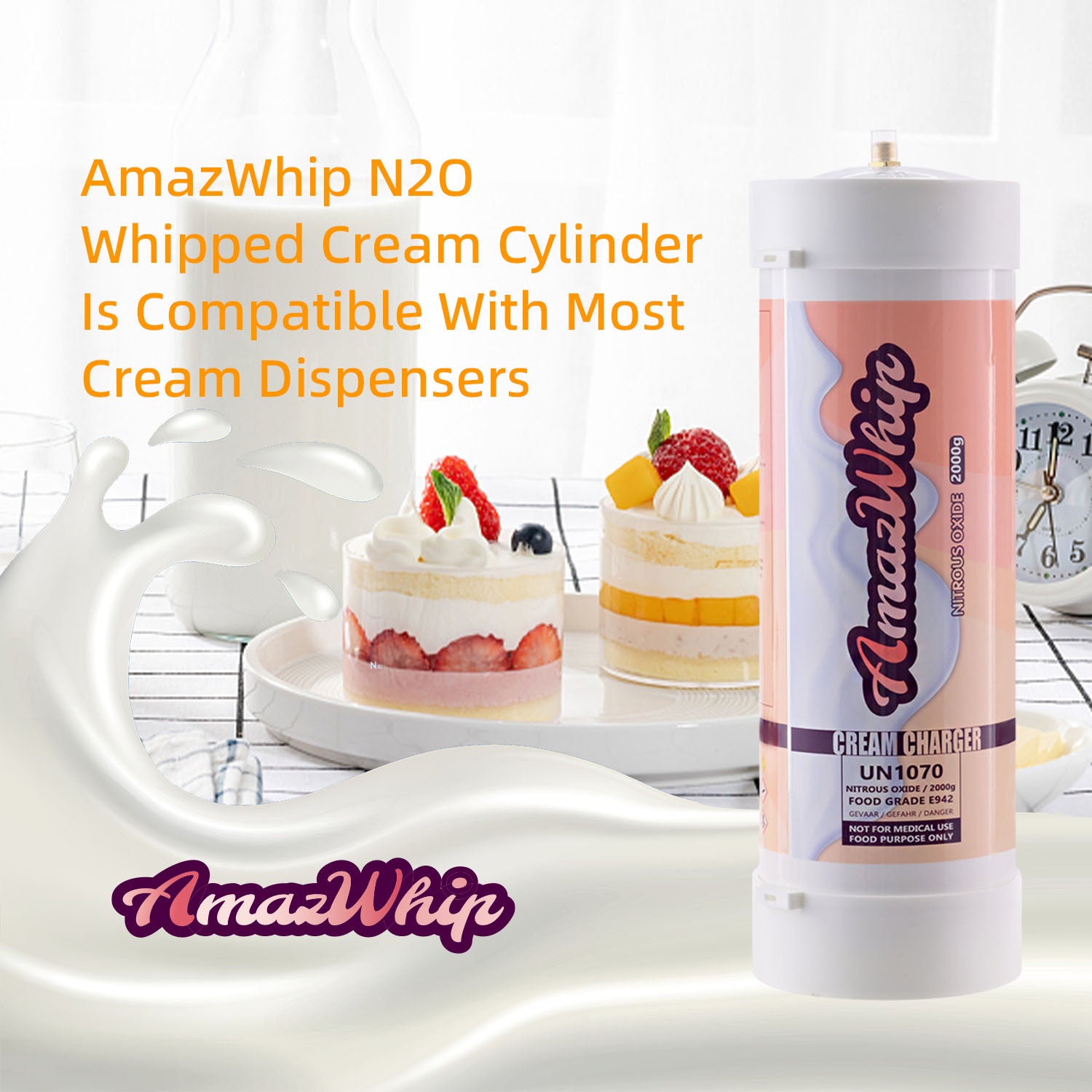 Buy Whipped Cream Canister and Nitrous Oxide Tanks Now