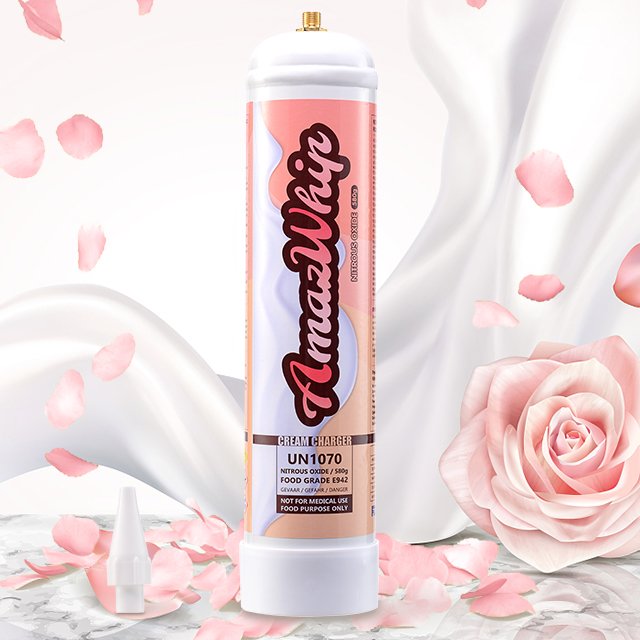 AmazWhip Cream Charger 640g Food-grade N2O Cylinder