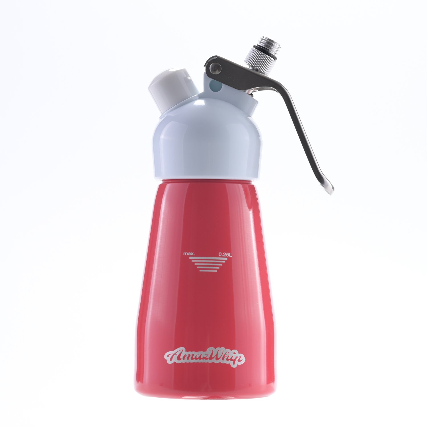 Cream Dispenser 250ml rose red - Image 3