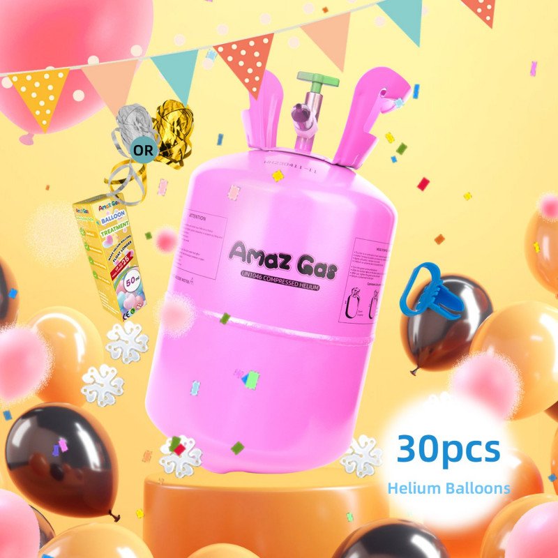 Helium Balloons Gas Cylinder Disposable 7L